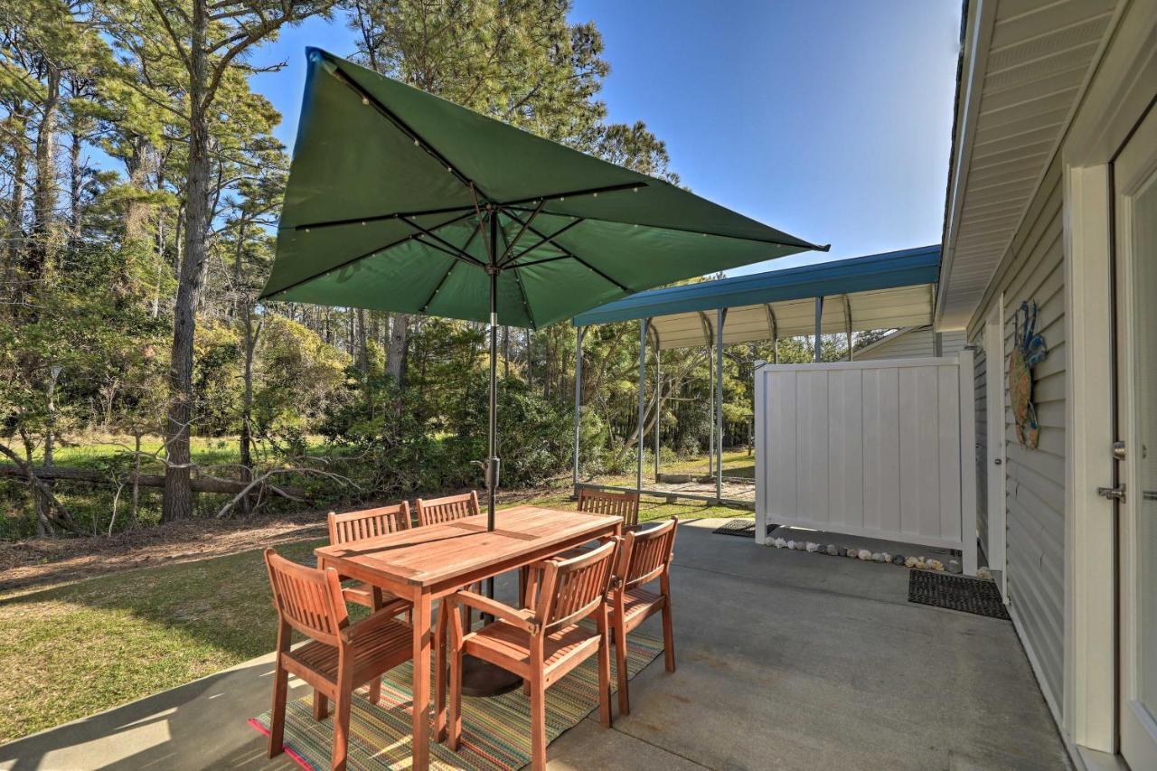 Beaufort Pad With Patio 3 Blocks To Waterfront! Exterior foto